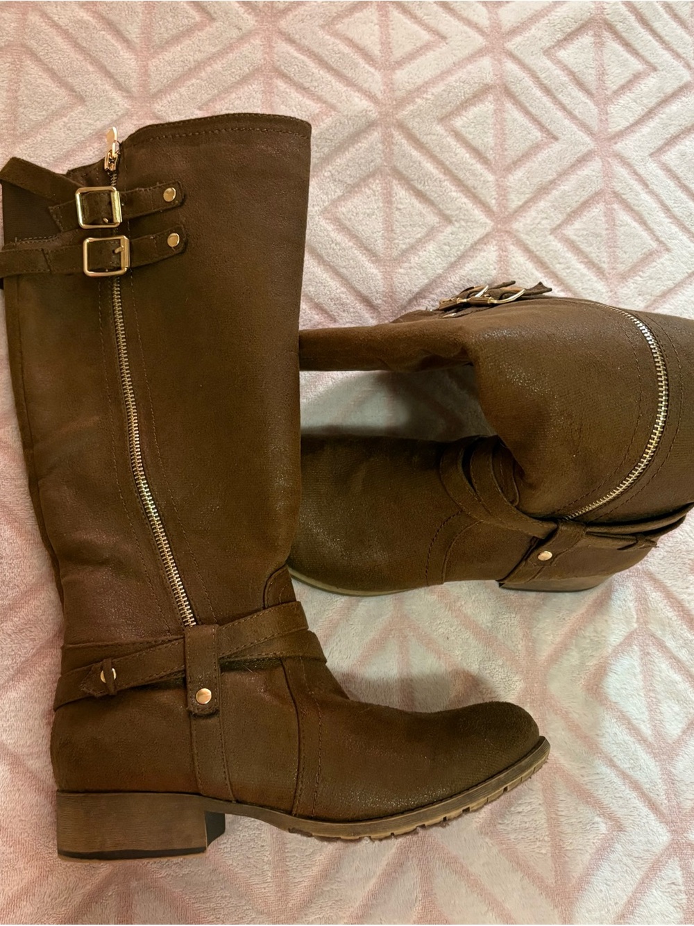Brown Mid-Calf Women’s Boots